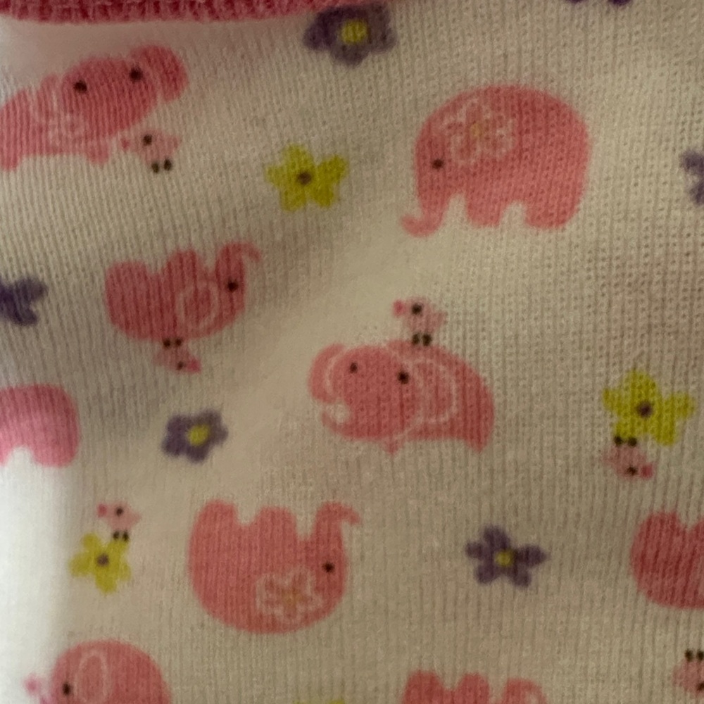Gerber Baby Girl Onesies Bundle 5 Pc 0-3 Months Pink Green Floral - Picture 5 of 7
